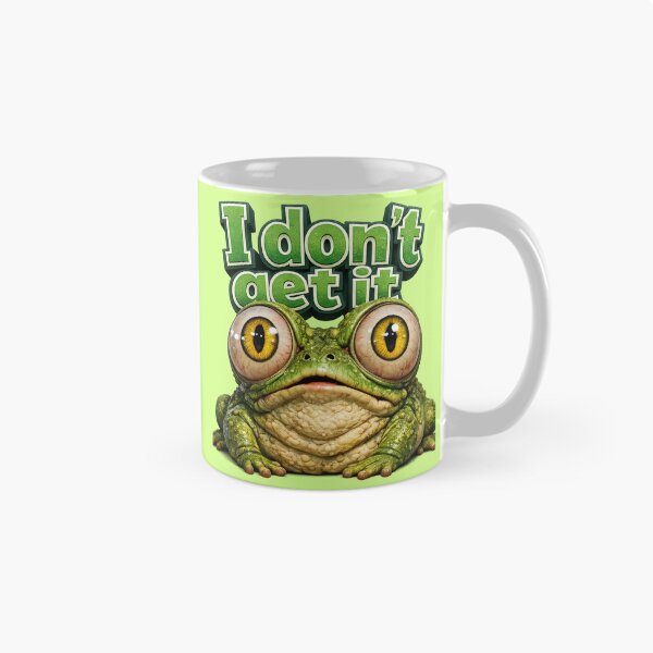 Item preview, I Don't Get It Frog Stare Graphic Design designed and sold by Shirtaholism.