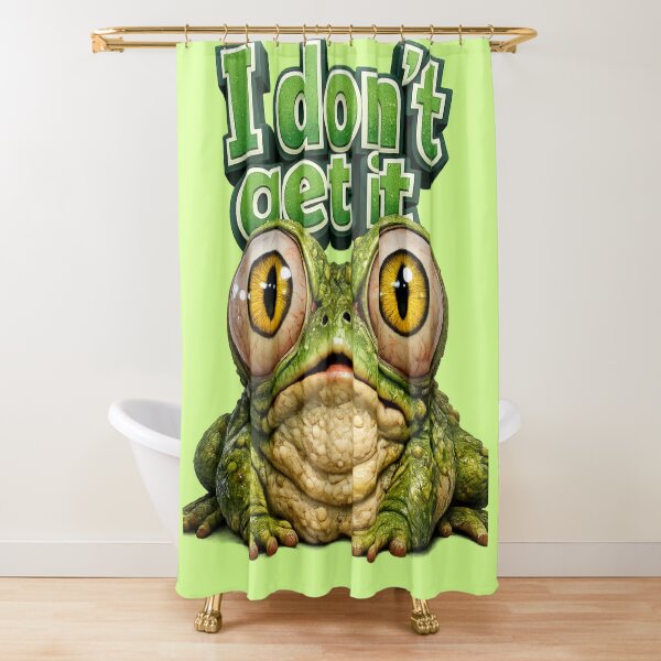 Item preview, I Don't Get It Frog Stare Graphic Design designed and sold by Shirtaholism.