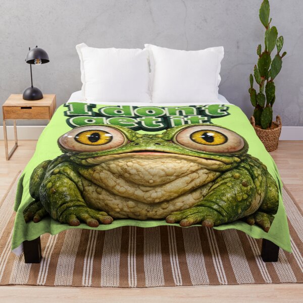 Item preview, I Don't Get It Frog Stare Graphic Design designed and sold by Shirtaholism.