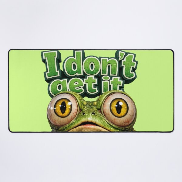 Item preview, I Don't Get It Frog Stare Graphic Design designed and sold by Shirtaholism.