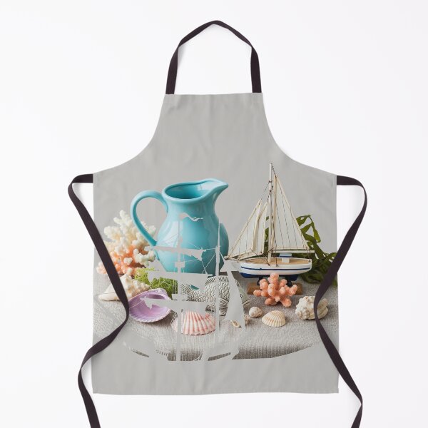 Artikelvorschau, Miniatursegelboot, mediterranes Stillleben, sommerliches Motiv der französischen Provence entworfen und verkauft von Mevissart.
