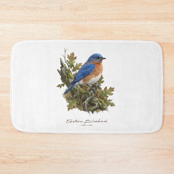 Item preview, Eastern Bluebird on Rustic Bush designed and sold by Takeda-art.
