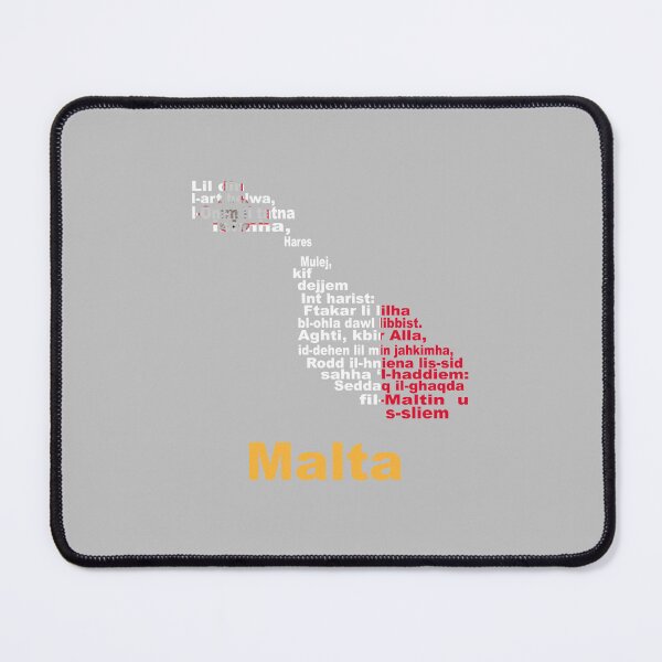 Item preview, Malta Artistic Design Featuring Anthem Map and Flag designed and sold by JR78.