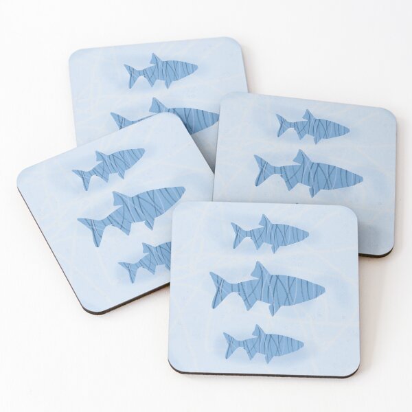 Item preview, three blue fish designed and sold by Damaresm.