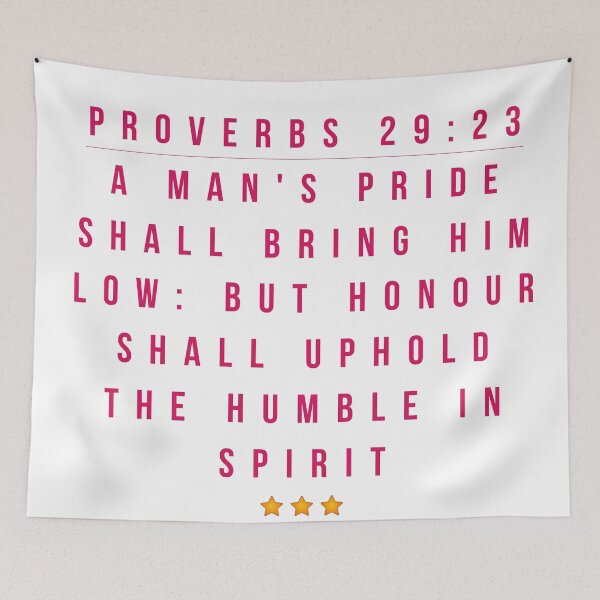 Item preview, Proverbs 29:23 designed and sold by Undonemadenew.
