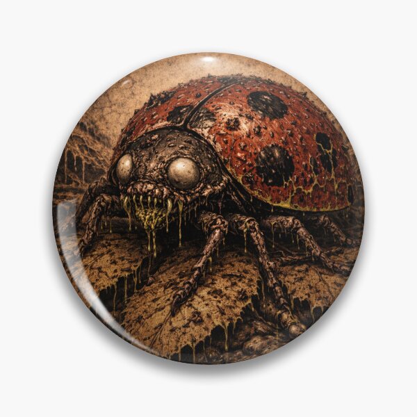 Item preview, Dark Ladybug Wall Art Printable designed and sold by RunicTide.