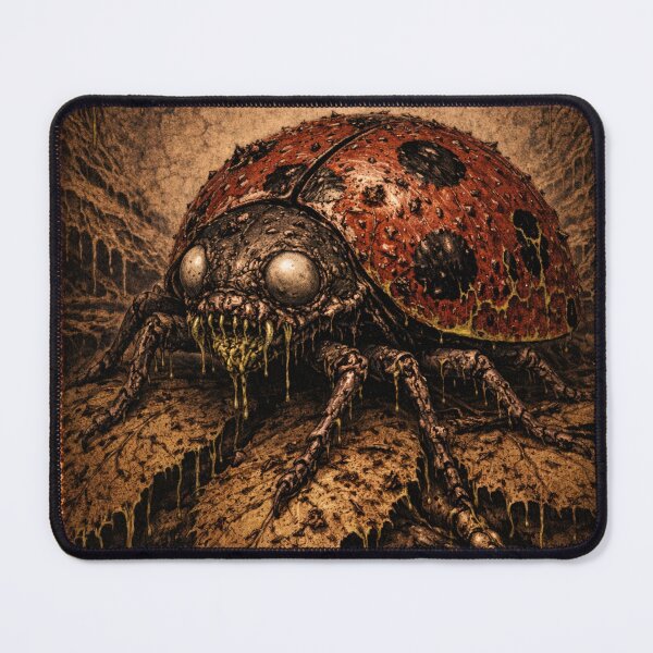Item preview, Dark Ladybug Wall Art Printable designed and sold by RunicTide.