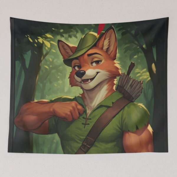 Item preview, Robin Hood Fox designed and sold by Malchidael17.