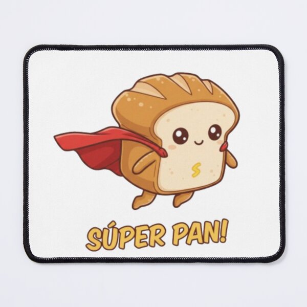 Item preview, Kawaii Super Pan character with red cape designed and sold by FunnyDesigns221.