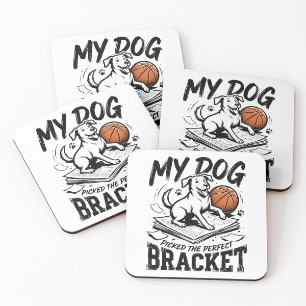 Item preview, Funny Dog Bracket My Dog Picked The Perfect Bracket March Madness Basketball Humor Design, Dog Lover March Madness Gift, Basketball Fan Graphic Tee designed and sold by AsturShop.