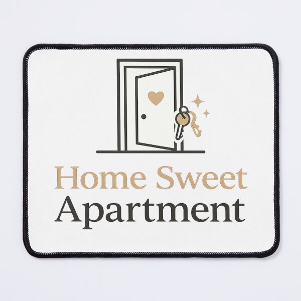 Item preview, Home Sweet Apartment Minimalist Housewarming Design designed and sold by CLOUTKULT.