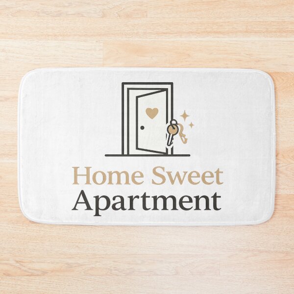Item preview, Home Sweet Apartment Minimalist Housewarming Design designed and sold by CLOUTKULT.