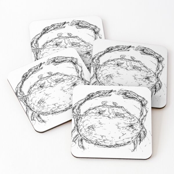 Item preview, Crab drawing art designed and sold by ferjosei.