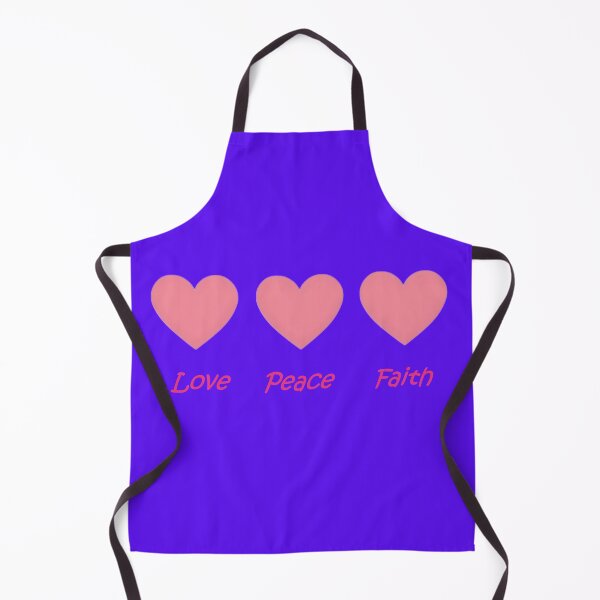 Item preview, Love Peace Faith Minimalist Hearts Shirt designed and sold by InnerFaith.