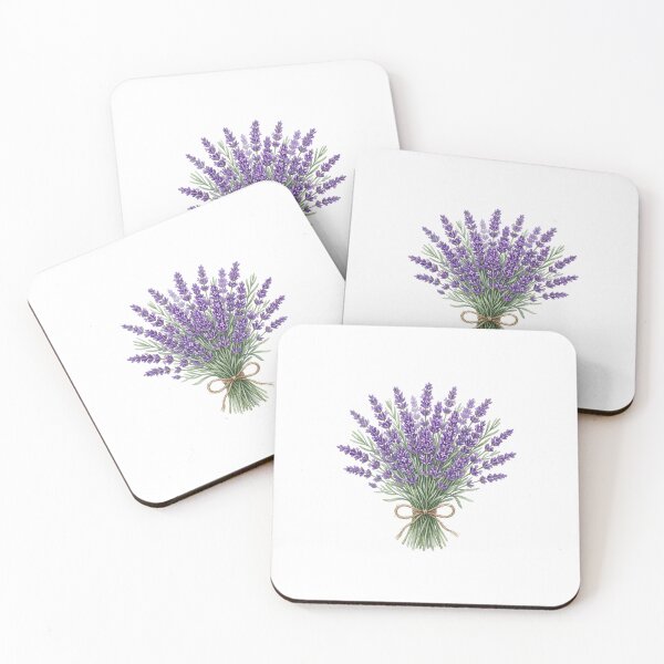 Item preview,  Purple Lavender Bouquet Watercolor Floral designed and sold by SOUFIANE1991.