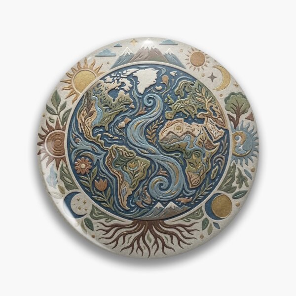 Item preview, Earth Day Save the Planet Eco Friendly Nature Lover Sticker designed and sold by GymTanLaundry.