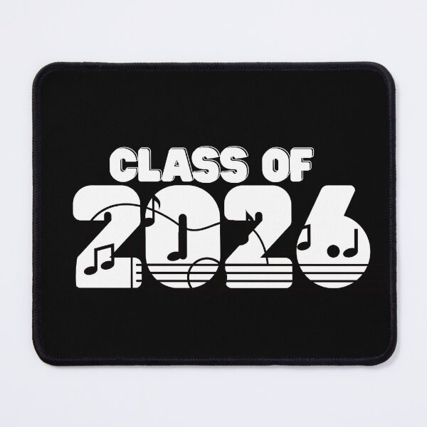 Item preview, I Rocked Retro white band Class of 2026 (print on dark) designed and sold by Cottageshop.