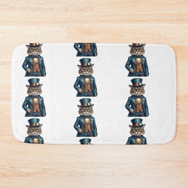 Item preview, Elegant Steampunk Cat Gentleman Portrait designed and sold by BetweenForms.