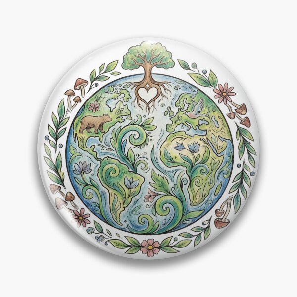 Item preview, Earth Day Save the Planet Eco Friendly Nature Lover Sticker designed and sold by GymTanLaundry.