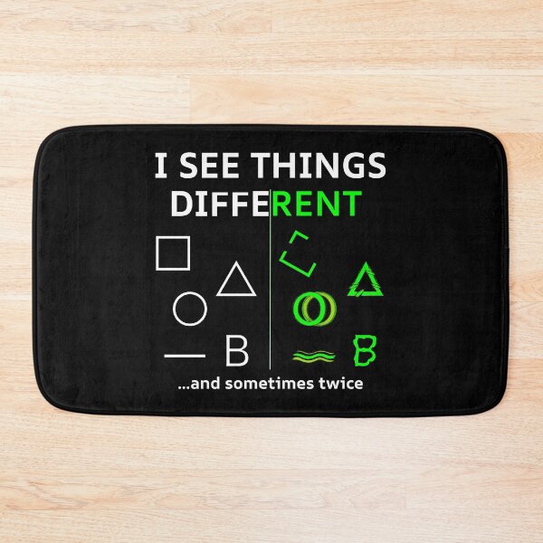 Item preview, I See Things Different - Vision Loss Humor designed and sold by Eyepatch-Jacks.