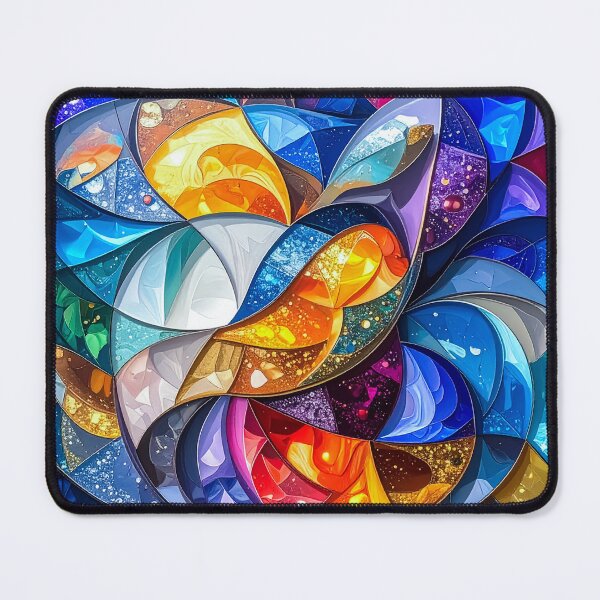 Item preview, Luminous Spiral Bloom Abstract designed and sold by NizuCaCi.