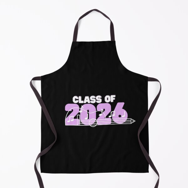 Item preview, I Rocked Retro pink band Class of 2026 (print on dark) designed and sold by Cottageshop.
