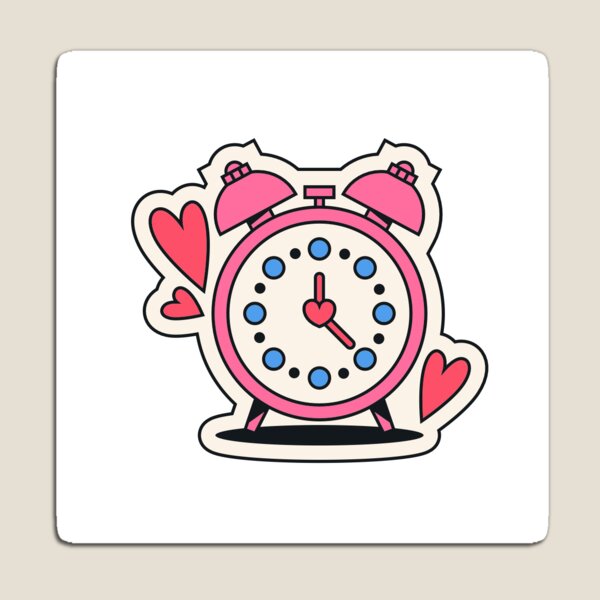 Item preview, Love Clock  designed and sold by stickie.shop.