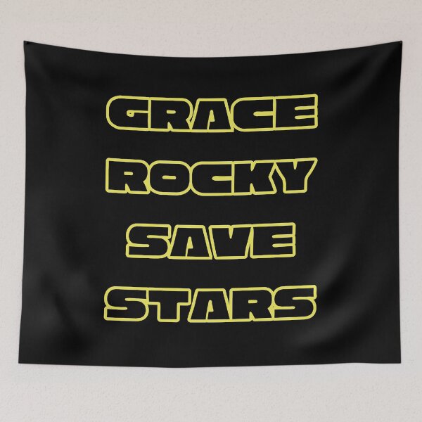 Artikelvorschau, Grace Rocky rettet Stars entworfen und verkauft von lavndershrtdays.