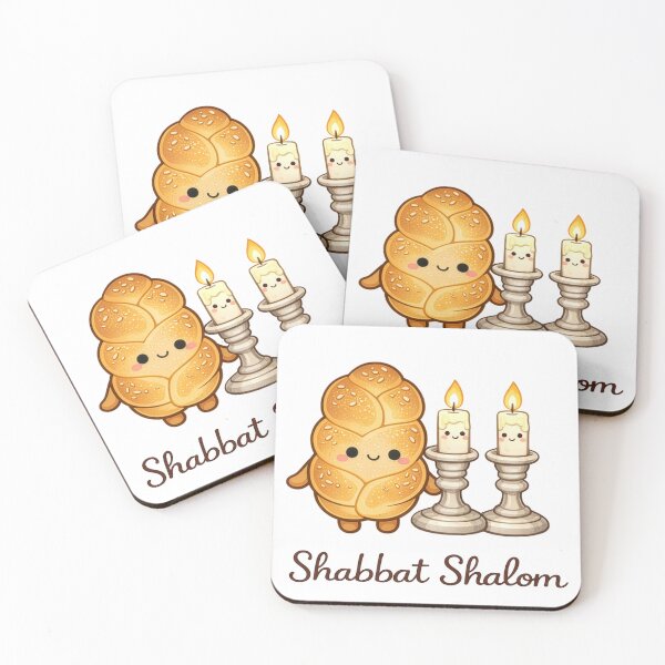 Item preview, Challah & Candles - Shabbat Shalom  designed and sold by Jessica Levaton.