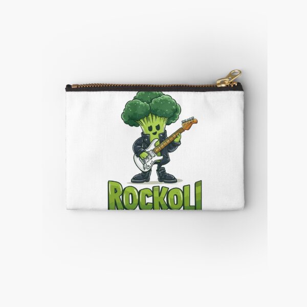 Item preview, Rockstar Broccoli with Punk Style Electric Guitar designed and sold by FunnyDesigns221.