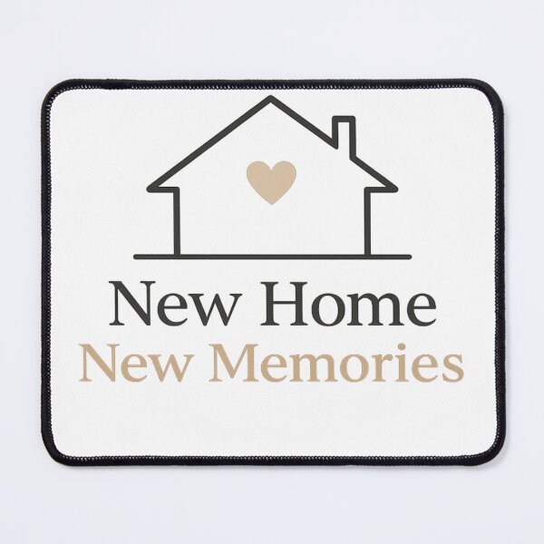 Item preview, New Home New Memories Minimalist Housewarming Design designed and sold by CLOUTKULT.