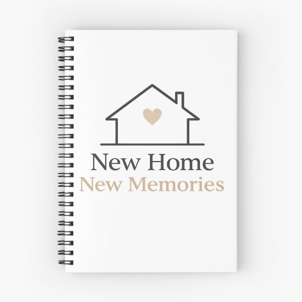 Item preview, New Home New Memories Minimalist Housewarming Design designed and sold by CLOUTKULT.