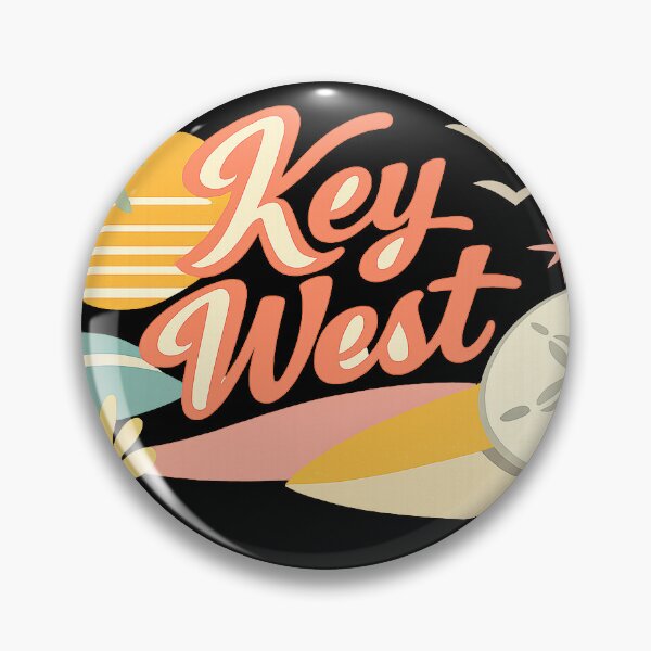 Item preview, Key West designed and sold by Broken Antler Designs .