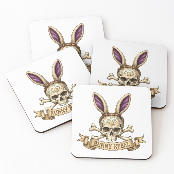 Item preview, Bunny Rebel Logo Tee – Clean Easter Streetwear Shirt designed and sold by relso.
