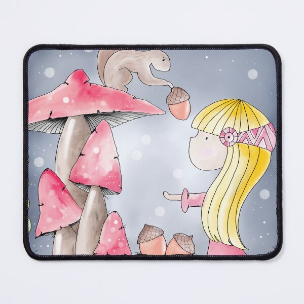 Item preview, Forage Friends Squirrel and Girl designed and sold by AnnieSummers.