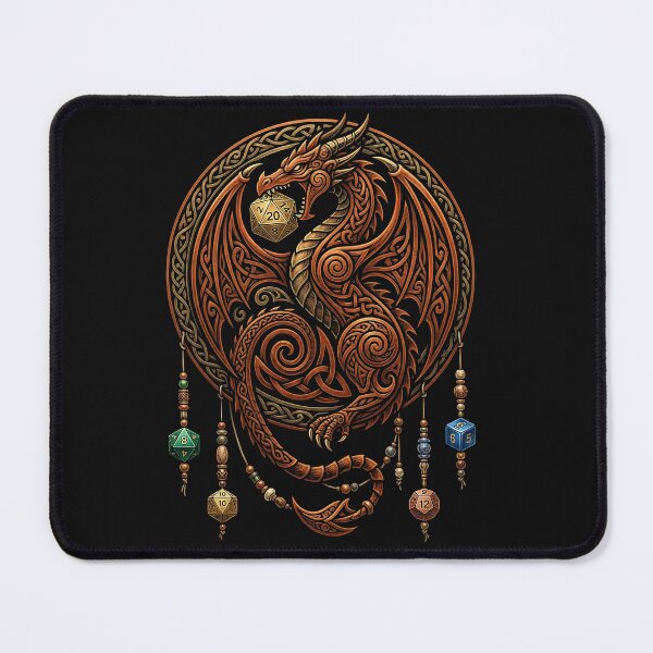 Item preview, Celestial Dragon Dice Dreamcatcher Fantasy Art designed and sold by EKHOAISTORE.