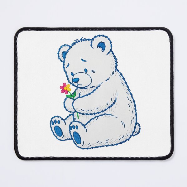 Item preview, Cute Sad Polar Bear Cub designed and sold by TeeARTHY.