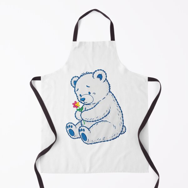 Item preview, Cute Sad Polar Bear Cub designed and sold by TeeARTHY.