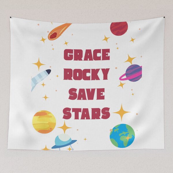 Artikelvorschau, Grace Rocky rettet Stars entworfen und verkauft von lavndershrtdays.