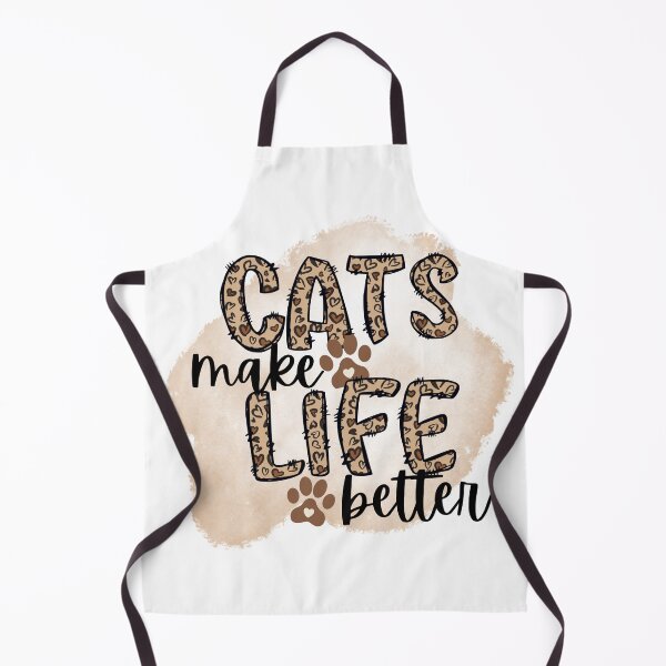 Item preview, Leopard Cats make Life Better designed and sold by Not Only Words.