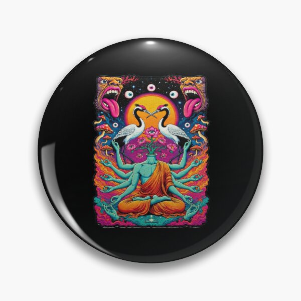 Artikelvorschau, Psychedelische Meditationskunst entworfen und verkauft von TeeARTHY.