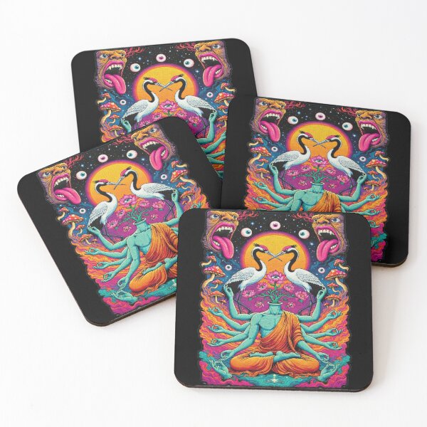 Artikelvorschau, Psychedelische Meditationskunst entworfen und verkauft von TeeARTHY.