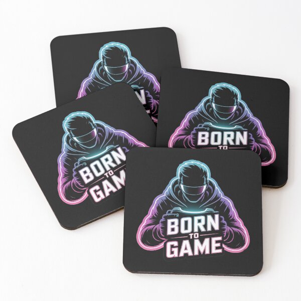 Item preview, Born To Game Neon Gamer Esports Gaming Design designed and sold by EvolusionPro.