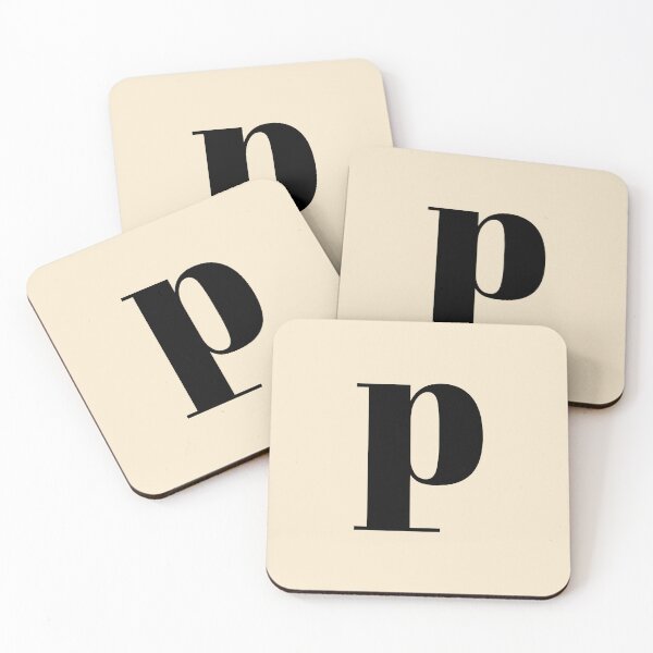 Item preview, Letter P Monogram Phone Case Aesthetic Gift for Her, Elegant Script Letter P Blanket Cozy Gift for Mom, Letter P Monogram Journal Graduation Gift for Girls, Minimalist Letter P Pillow Home Decor designed and sold by Noe Mill.