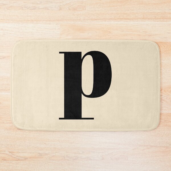 Item preview, Letter P Monogram Phone Case Aesthetic Gift for Her, Elegant Script Letter P Blanket Cozy Gift for Mom, Letter P Monogram Journal Graduation Gift for Girls, Minimalist Letter P Pillow Home Decor designed and sold by Noe Mill.