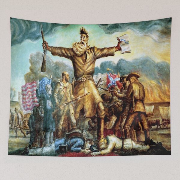 Item preview, John Steuart Curry Tragic Prelude 1940 designed and sold by DONTSPACEAWAY.