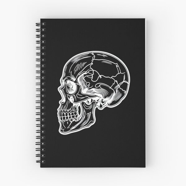 Item preview, Detailed Skull Line Art – Intricate Anatomical Illustration in Bold Black & White Tattoo Style designed and sold by Bright Nest Studio.