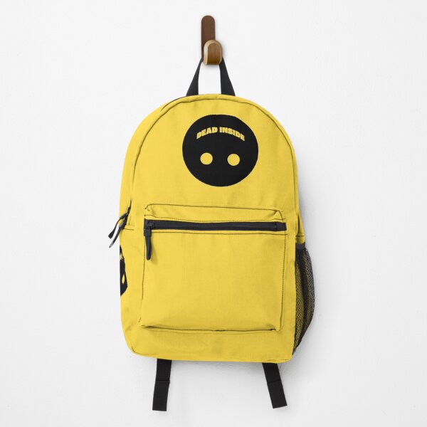Item preview, Dead Inside Smiley Face (Upside Down) – Dark Humor Aesthetic, Funny Sarcastic Mood Design, Black Yellow Yellow designed and sold by Rock Bottom Press.