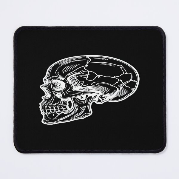 Item preview, Detailed Skull Line Art – Intricate Anatomical Illustration in Bold Black & White Tattoo Style designed and sold by Bright Nest Studio.