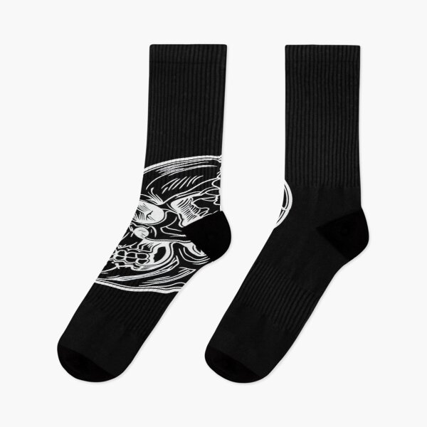 Item preview, Detailed Skull Line Art – Intricate Anatomical Illustration in Bold Black & White Tattoo Style designed and sold by Bright Nest Studio.